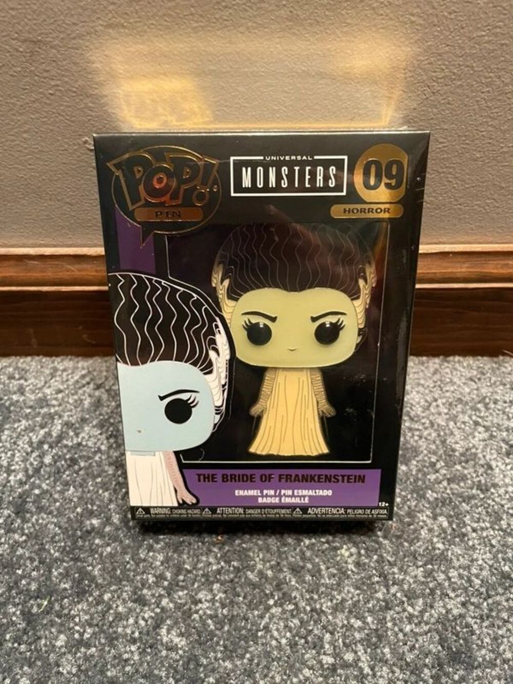 Funko Pop Pin Bride of Frankenstein #09 Universal Monsters